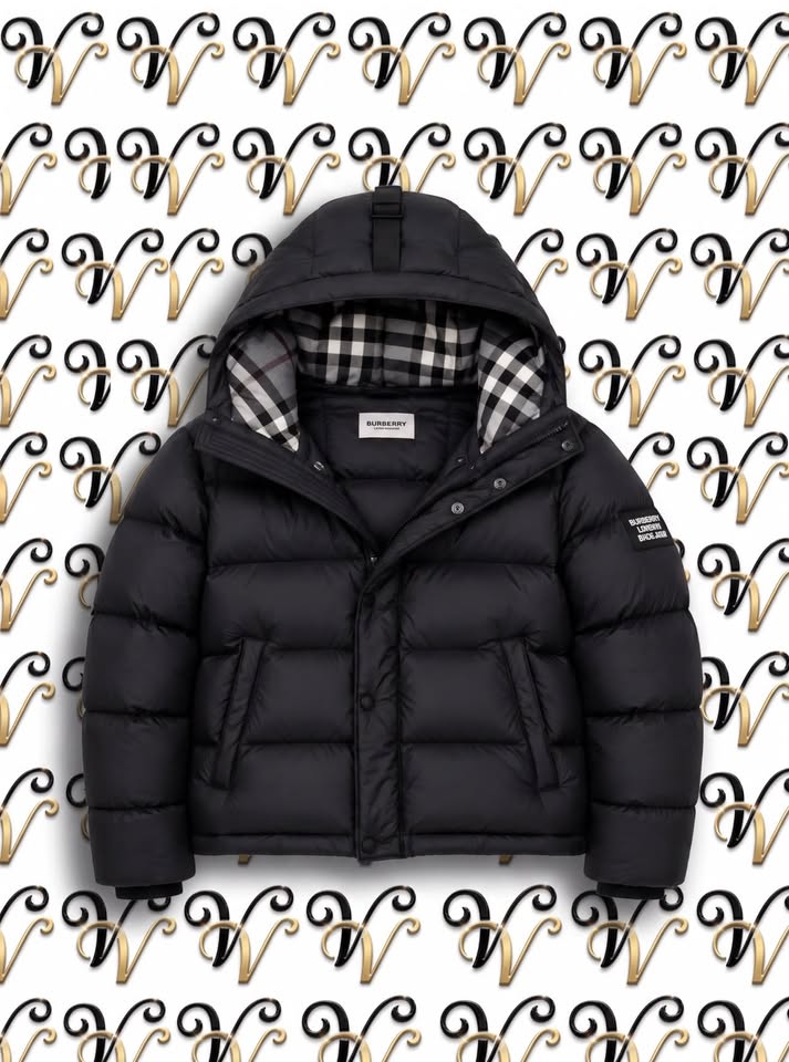 BLACK PUFFER JACKET