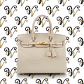 BEIGE KELLY BAG
